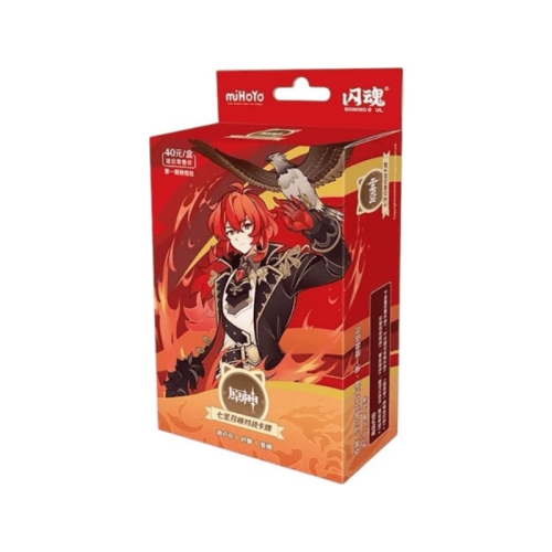 Genshin Impact: Joc de cărți de colecție Pre-Build Starter Deck 01 - Diluc Seria 1 (Chineză)