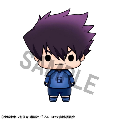 Pachet de 6 figurine comerciale Blue Lock Chokorin Mascot Series Vol. 2