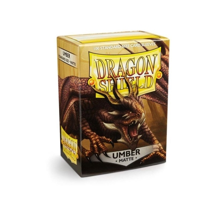 " Dragon Shield " Standart Card Sleeves 100pc - Umber
