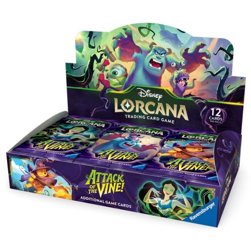 Disney Lorcana TCG Attack on the Vine! Booster Display - 24 Booster Packs