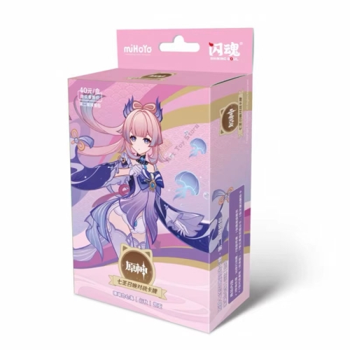 Genshin Impact: Joc de cărți de colecție Pre-Build Starter Deck 03 - Seria Sangonomiya Kokomi 2 (Chineză)