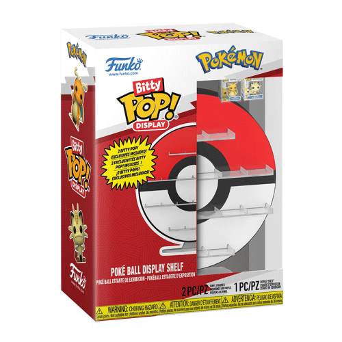  Pokemon Bitty POP! Display Vinyl Figures Poké Ball 