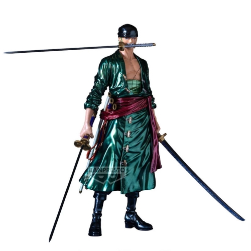 One Piece Roronoa Zoro Premium Figurină metalică 30cm