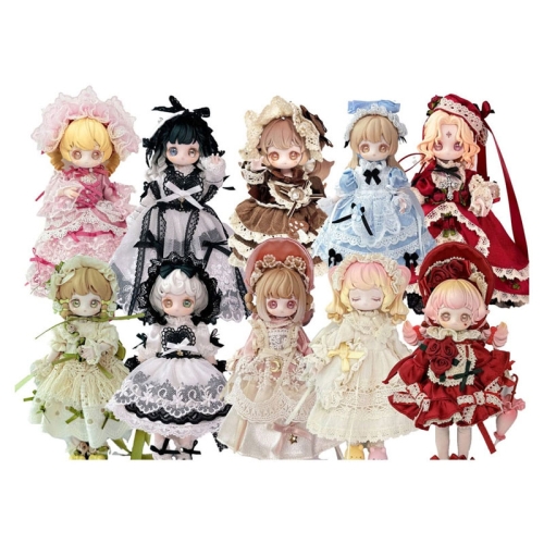 Figurine originale Character Trading, pachet de 8, comori vintage - cutie cadou antică, 18 cm