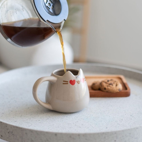 Cană ceramică 3D Pusheen - Pisica Pusheen
