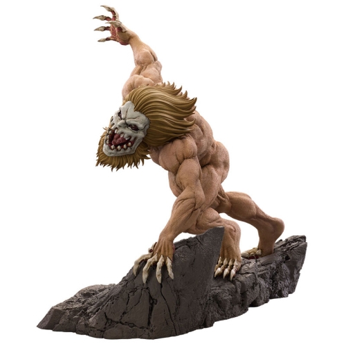 Atac pe Titan Mega Impact Jaw Titan Bătălia Cerului și a Pământului figurină Ichibansho 23cm