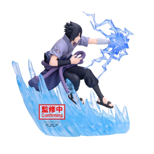 Figurină combinată Naruto Shippuden Sasuke Uchiha Battle 14cm