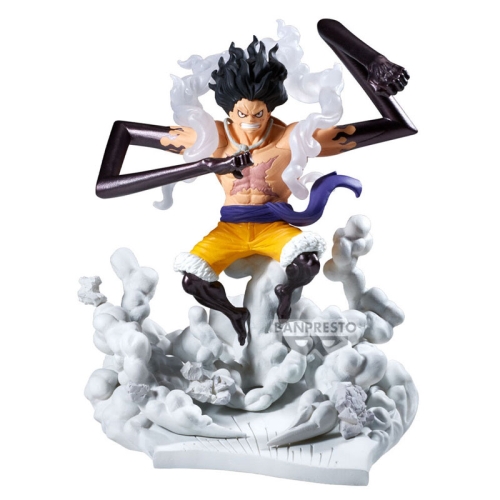One Piece Monkey D. Luffy Gear 4 Figurină Senkokkei 15cm