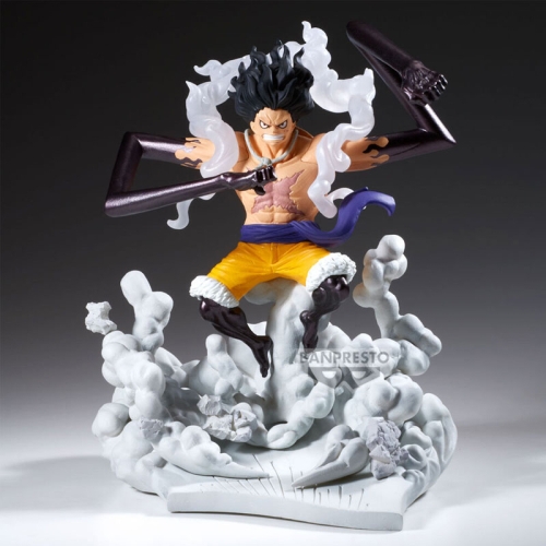 One Piece Monkey D. Luffy Gear 4 Figurină Senkokkei 15cm