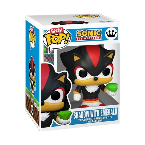 Sonic The Hedgehog Bitty POP! Set Bitty - Shadow cu Emerald, Rouge, Neo Metal Sonic, Silver