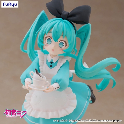 Statuie din PVC Hatsune Miku, Zâna de birou, Hatsune Miku, versiunea Wonderland, 16 cm
