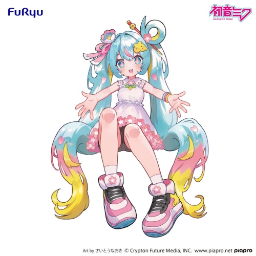 PRE-ORDER: Hatsune Miku Noodle Stopper Statuie PVC Hatsune Miku Aniversarea a 10-a 14 cm