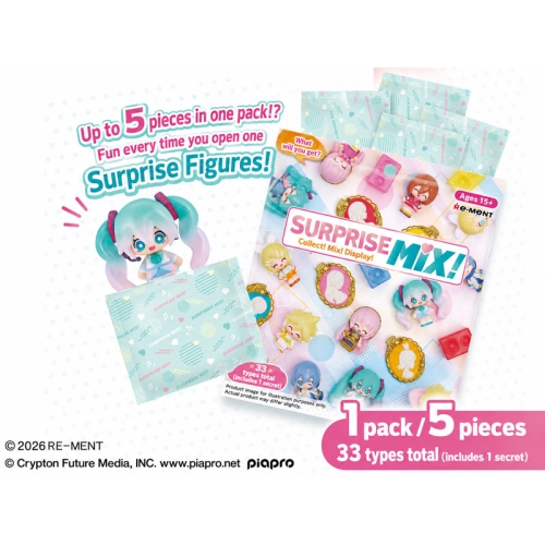 Hatsune Miku Seria KujiPon! Hatsune Miku SURPRISE MIX! - Asortiment
