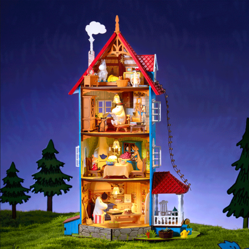 Robotime DIY Model Kit - Moominhouse