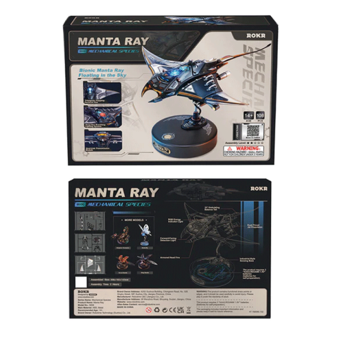 Robotime Mechanical Toy 3D Puzzle  - Manta Ray