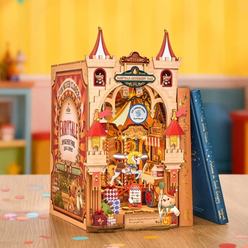 Robotime DIY kit de model - Fairytale Amusement Park