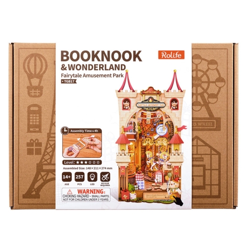 Robotime DIY kit de model - Fairytale Amusement Park