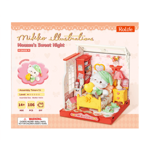 Robotime DIY Model Kit - Mousse’s Sweet Night