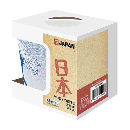Cană ceramică Hokusai 250ml - Marele Val