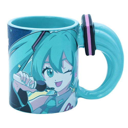 Cană mare din ceramică 3D Vocaloid - Hatsune Miku