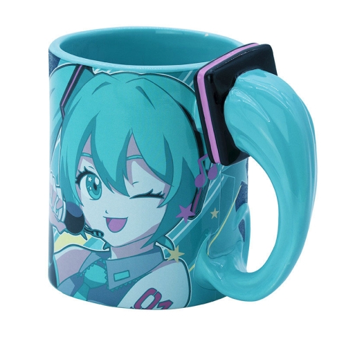Cană mare din ceramică 3D Vocaloid - Hatsune Miku
