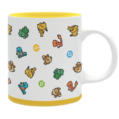 Cană ceramică Pokemon 320ml - Pixel Art