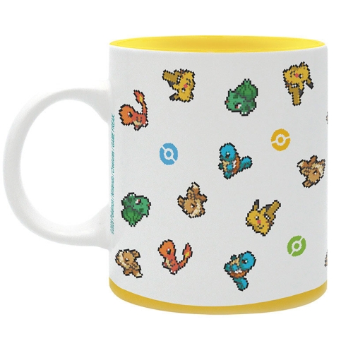 Cană ceramică Pokemon 320ml - Pixel Art