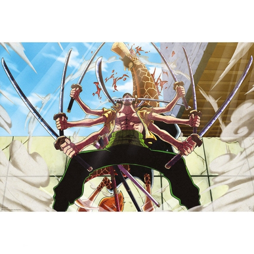 ONE PIECE - Poster Maxi 91.5x61 - Wanted Zoro