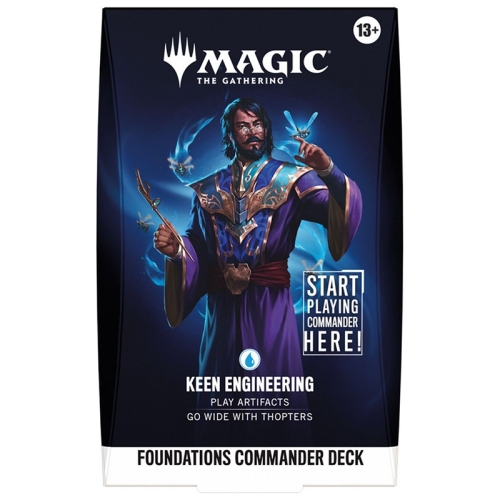 PRE-ORDER: Magic the Gathering: Foundations Commander Deck -  Keen Engineering 