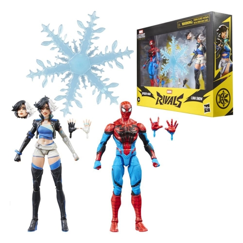 PRE-ORDER: Marvel Rivals Marvel Legends Action Figure 2-Pack - Spider-Man & Luna Snow 15 cm