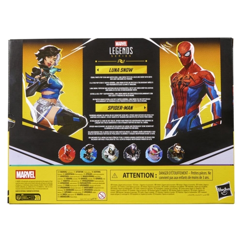 PRE-ORDER: Marvel Rivals Marvel Legends Action Figure 2-Pack - Spider-Man & Luna Snow 15 cm
