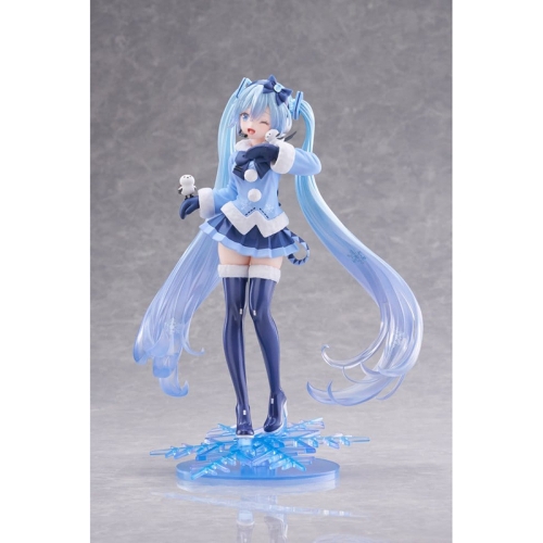 PRE-ORDER: Hatsune Miku AMP+ PVC Figure - Snow Miku All Stars 2012 Ver. 25 cm