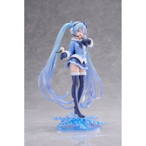PRE-ORDER: Hatsune Miku AMP+ PVC Figure - Snow Miku All Stars 2012 Ver. 25 cm