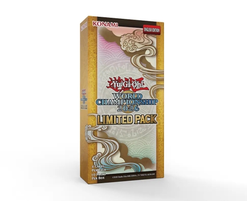 Yu-Gi-Oh! TCG Limited Pack World Championship 2026 - Booster Box (10 packs)
