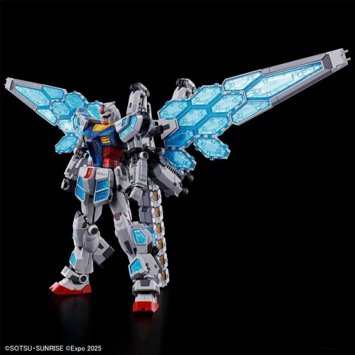 (HG) Kit de model Gundam - RX-78F00/E Gundam (EX-001 G.L.R.S.S. Feather Unit) 1/144