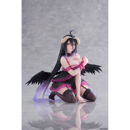 Overlord Desktop Cute PVC Figure - Albedo (Negligee ver.) 13 cm