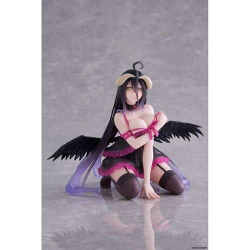 Overlord Desktop Cute PVC Figure - Albedo (Negligee ver.) 13 cm