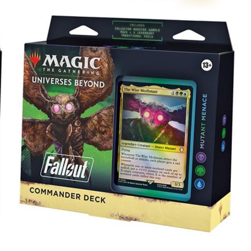 PRE-ORDER: Magic the Gathering: Fallout Commander Deck - Mutant Menace