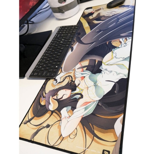 Mousepad XXL Overlord cu Albedo și Ainz