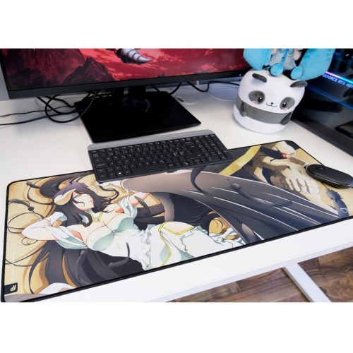 Mousepad XXL Overlord cu Albedo și Ainz