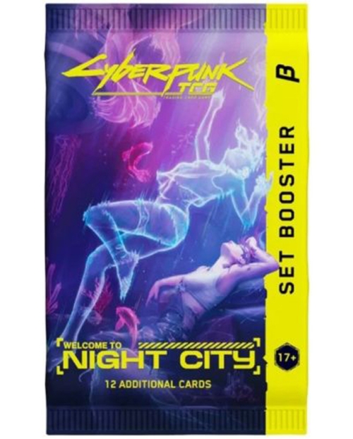 Cyberpunk TCG: Bine ați venit în Night City – Pachet de cărți (Booster Pack)