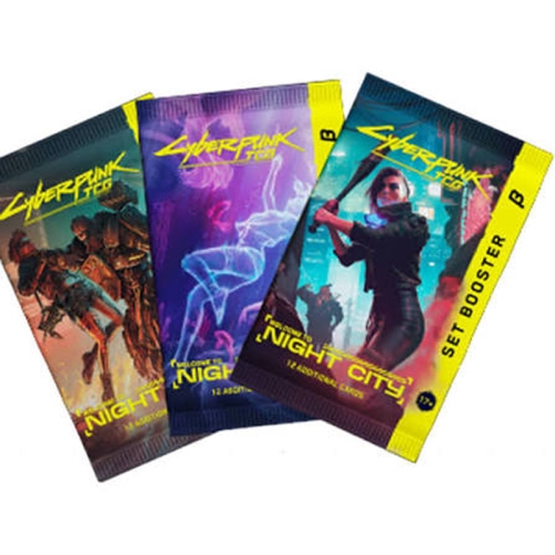 Cyberpunk TCG: Bine ați venit în Night City – Pachet de cărți (Booster Pack)
