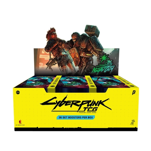 Cyber Punk TCG BETA - Welcome to Night City - booster box (36 packs)