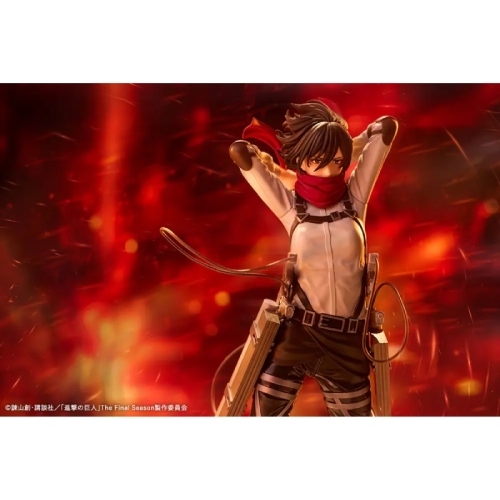 Attack on Titan Oshi Works Figure - Mikasa Ackerman, The Final Season
