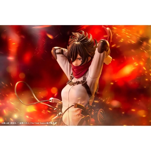 Attack on Titan Oshi Works Figure - Mikasa Ackerman, The Final Season