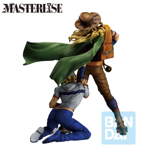 Figurină Ichibansho „Jojo's Bizarre: The Gathering of Stars” – Gyro Zeppeli și Johnny Joestar (25 cm)