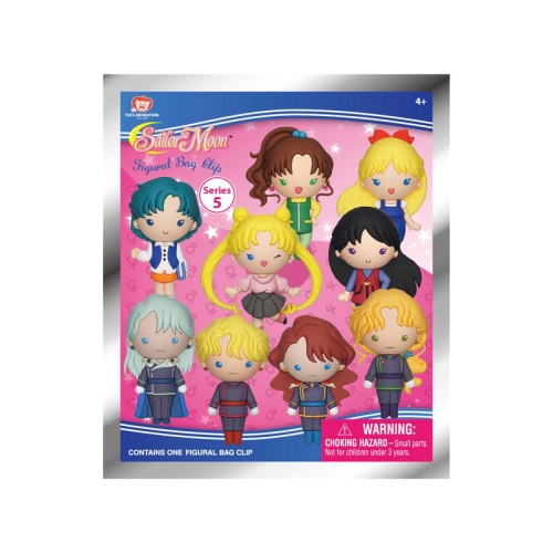 Clipuri pentru geantă Sailor Moon din PVC 3D, Seria 5