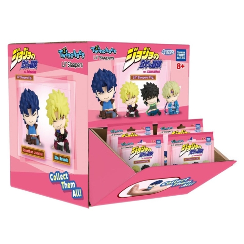 Figurine în miniatură Jojo's Bizarre Adventure Twinchees – Lil' Sleepers (5 cm) – Pachet surpriză