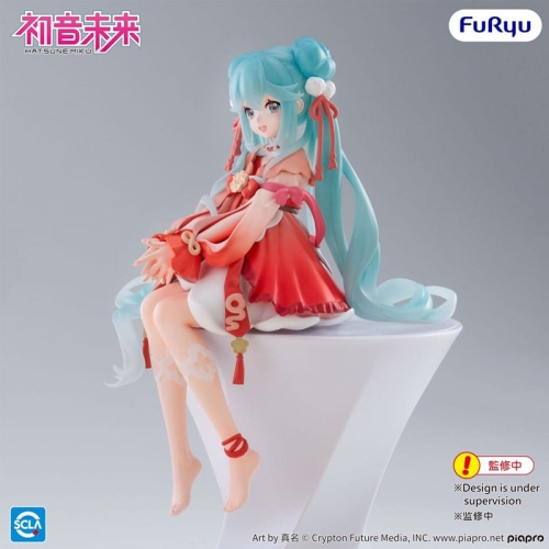 PRE-ORDER: Statuetă PVC Hatsune Miku Noodle Stopper – Versiunea Anul Nou Chinezesc 2026, 14 cm