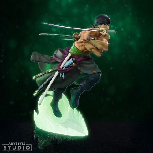 Figurină de colecție One Piece – Roronoa Zoro (fosforescentă)